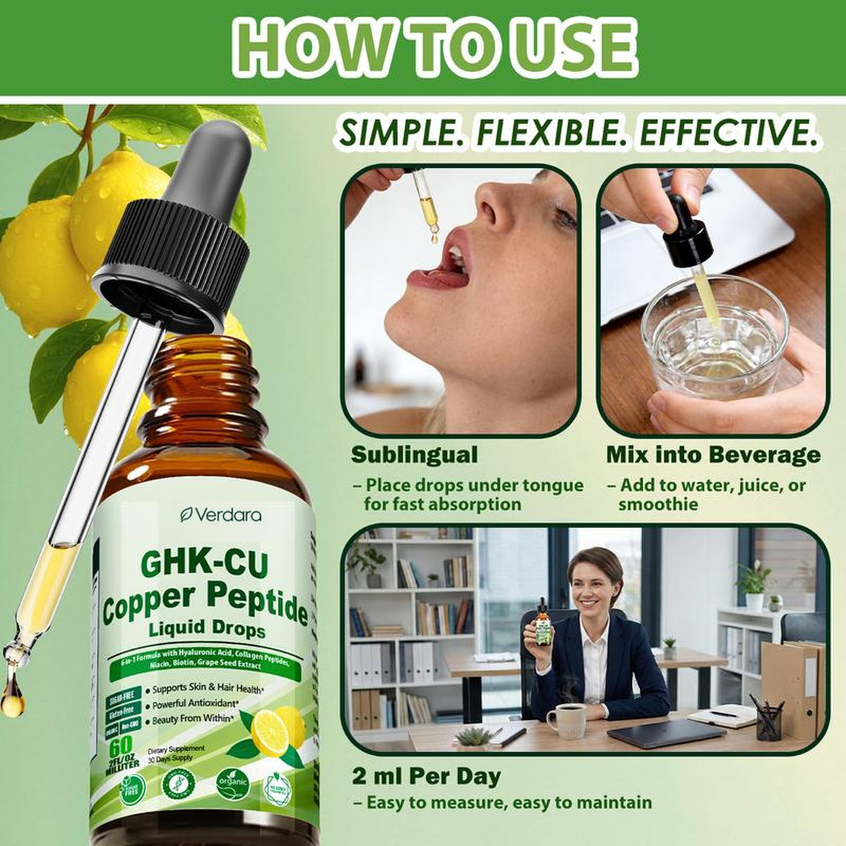 GHK-Cu Copper Peptide Drops