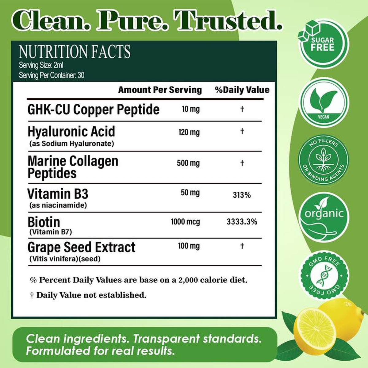 GHK-Cu Copper Peptide Drops
